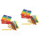 160 Pcs Wooden Craft Sticks Colored Popsicle Sticks 5