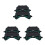 6Pcs Versatile Dark Green Welding Glasses with Impact Protection 9