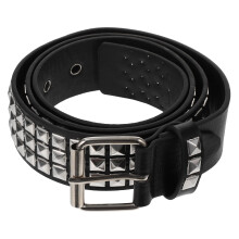 3St Punk Metalen Tailleband Zwart, Verstelbare Mode Accessoire
