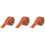 3Pcs Chocolate Peel and Stick Baseboard Strip Thickened Wall Skirting 5