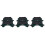 6Pcs Versatile Dark Green Welding Glasses with Impact Protection 4