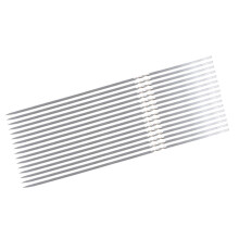 60 Pcs 304 Non Stick Barbecue Skewers