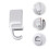 2 Pieces Hooks Self Adhesive Laundry Holder Wall Mount 10