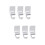 2 Pieces Hooks Self Adhesive Laundry Holder Wall Mount 7