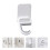 2 Pieces Hooks Self Adhesive Laundry Holder Wall Mount 8