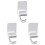 2 Pieces Hooks Self Adhesive Laundry Holder Wall Mount 11