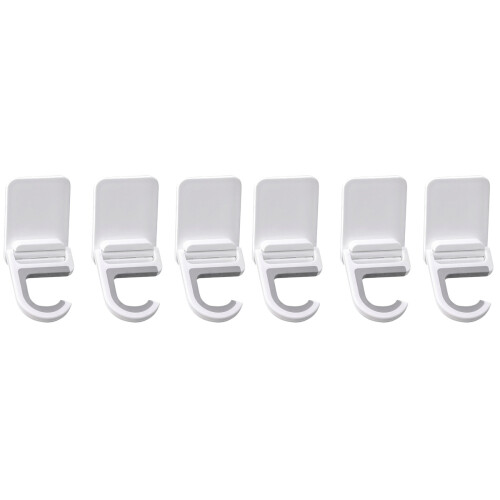 2 Pieces Hooks Self Adhesive Laundry Holder Wall Mount 1