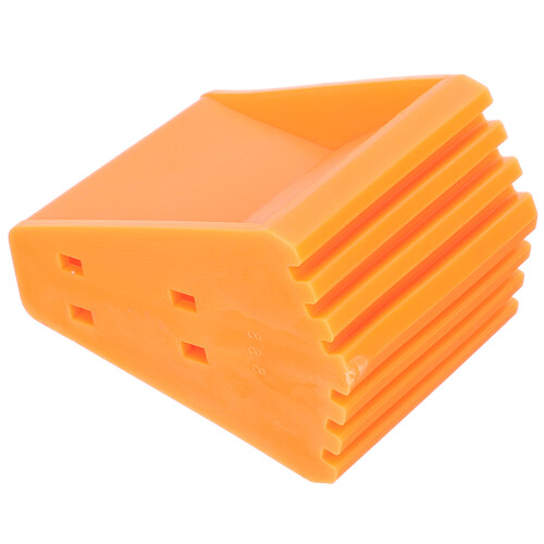 3 Count Ladder Feet Accessories Stabilizer Extension Orange 2
