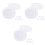 3 Boxes Earring Making Supplies Earrings Parts Replacement Backs 3