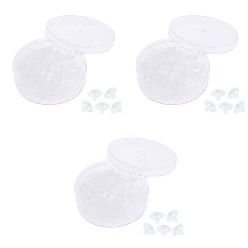 3 Boxes Earring Making Supplies Earrings Parts Replacement Backs 2
