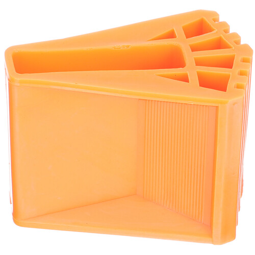 3 Count Ladder Feet Accessories Stabilizer Extension Orange 1