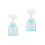 2Stk Leichte Schaumspender Flasche Für Reise Kosmetik 4