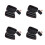 4 Pcs Bag Handheld Case Storage With Sponge Travel 9