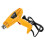 2Pcs Corded Hot Air Blower Tool Yellow Plastic Compact Handheld Heater 1