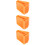 3 Count Ladder Feet Accessories Stabilizer Extension Orange 10