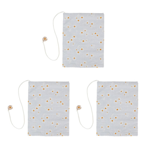3Pcs Washable Lavender Cloth Book Protector Decorative Sleeve 2