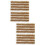 4 Sets Artificial Grass Cluster Faux Grass Decor Home Supply 9