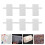 2 Pack Purse Hook Bag Mesh Diy 40x36.5x0.1cm White 7