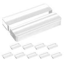 White Acrylic Display Stand Fine Crafted Showing Rack Compact Jewelry Organizer Stand