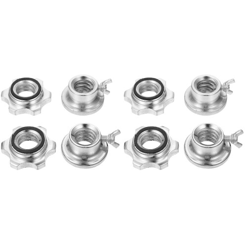 8 Pcs Dumbbell Barbell Collars Barbell Bar Nuts Anti- collar Screw 1