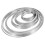60Pcs Durable Silver Wire Rings for DIY Dreamcatchers Macrame Crafts 2