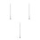 3Pcs Telescoping Clothesline Rods Silver Clothes Drying Poles 6