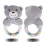 1Pc Lightweight Infant Teether Shaker 8