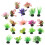 100Pcs Multi-Colored Artificial Water Plants Plastic Fish Tank Decor 1