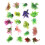 100Pcs Multi-Colored Artificial Water Plants Plastic Fish Tank Decor 5
