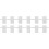 2 Pack Purse Hook Bag Mesh Diy 40x36.5x0.1cm White 2