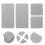 5 Pack Coast Soap Bars Original Suction Cup For Window Tea Mat 6