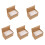500Pcs Lightweight White Blank Cards for DIY Notes and Study 4