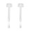 2 Pack Replacement Brushes For Nail Dip Liquid Polish Applicator 5