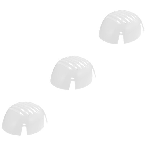 3Pcs White Hard Hat Insert Lightweight Bump Cap for Men Workplace Use 2