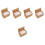 500Pcs Lightweight White Blank Cards for DIY Notes and Study 6