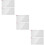 6Pcs Durable Console Tempered Screen Protector Film for Smooth Touch 7