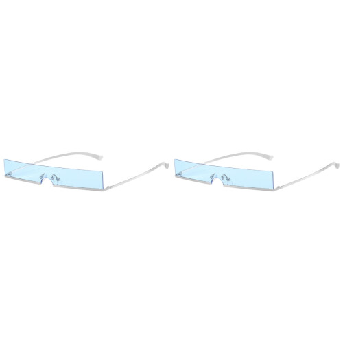 2 Pcs Miss Sunglasses Metal Frame 1