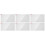 6Pcs Durable Console Tempered Screen Protector Film for Smooth Touch 3