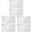 6Pcs Durable Console Tempered Screen Protector Film for Smooth Touch 2