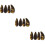 3 Sets Guzheng Nail Cover Protector For Chinese String Instruments 9