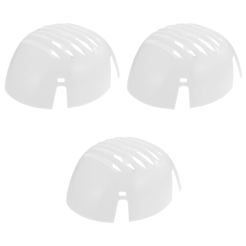 3Pcs White Hard Hat Insert Lightweight Bump Cap for Men Workplace Use 1
