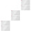 6Pcs Durable Console Tempered Screen Protector Film for Smooth Touch 4