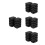 40Pcs Tinplate Boxes Versatile Mini Metal Storage with Lid 7