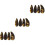 3 Sets Guzheng Nail Cover Protector For Chinese String Instruments 5