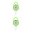 2Pcs Compact Spring Scale Portable Hanging Scale for Luggage Use 7