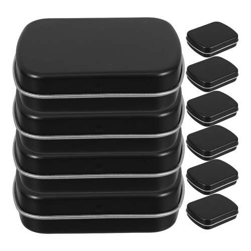 40Pcs Tinplate Boxes Versatile Mini Metal Storage with Lid 1