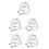 5Pcs Metal Fire Sprinkler Cage Protective Cover 6