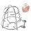 5Pcs Metal Fire Sprinkler Cage Protective Cover 10