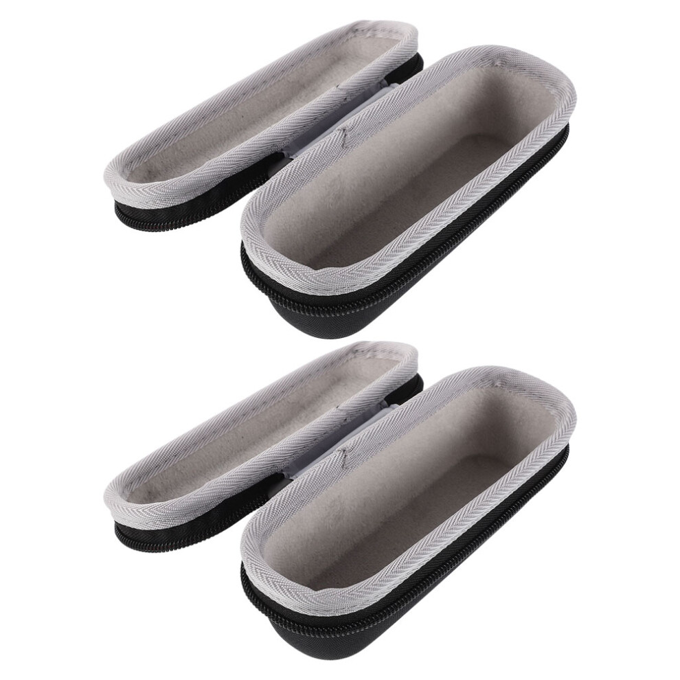 Villcase 6Pcs Portable Black Eva Thermometer Protective Case For Travel