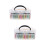 2 Sets Diy Clay Craft Kit Polymer Clay Tools Earring Keychain 7